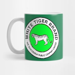 White Tiger - Green Mug